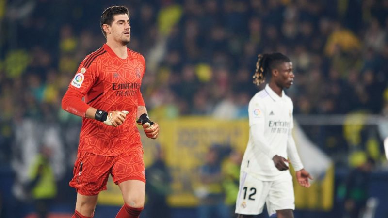 库尔图瓦抨击皇马失利中的手球判决