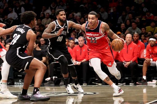 华盛顿奇才队对阵布鲁克林篮网队 2/4/23--NBA竞猜与预测