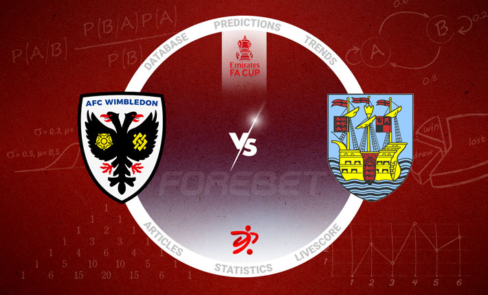 AFC温布尔登和韦茅斯俱乐部在足总杯重赛中相遇