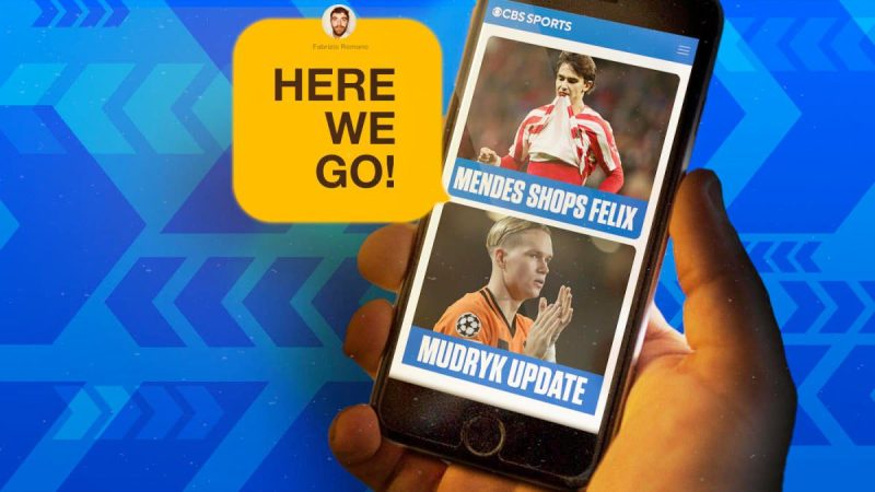 法布里齐奥-罗马诺的转会笔记,阿森纳和切尔西盯上了米哈伊洛-穆德利克,若奥-费利克斯去英超？