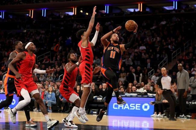 纽约尼克斯队对波特兰开拓者队 3/14/23 - NBA推荐和预测