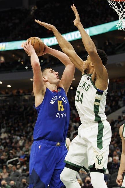 丹佛掘金队对阵密尔沃基雄鹿队 1/25/23--NBA预测&预报