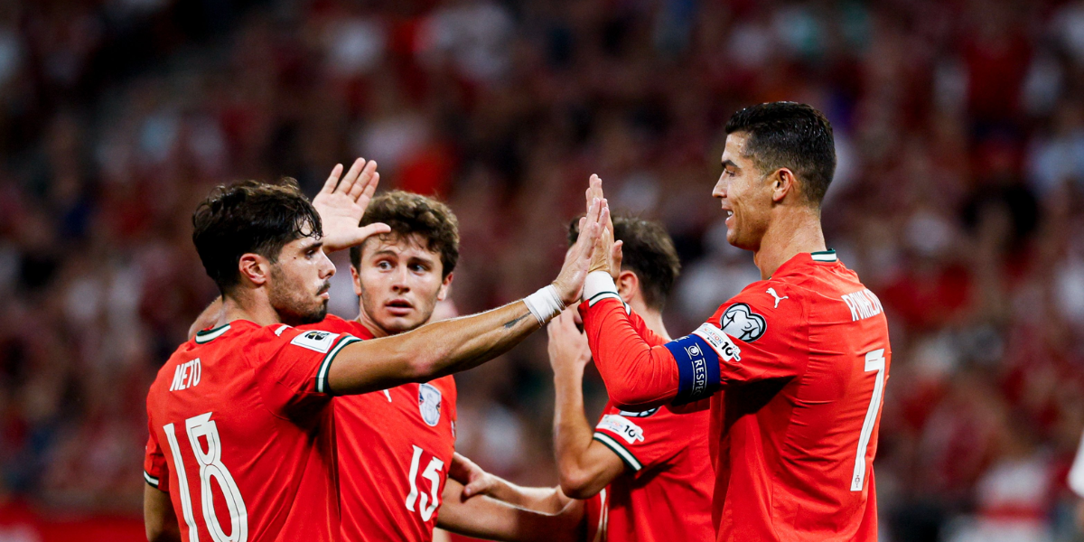 克里斯蒂亚诺·罗纳尔多追平世界杯预选赛进球纪录