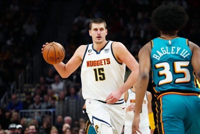 丹佛掘金队对底特律活塞队 3/16/23--NBA竞猜与预测