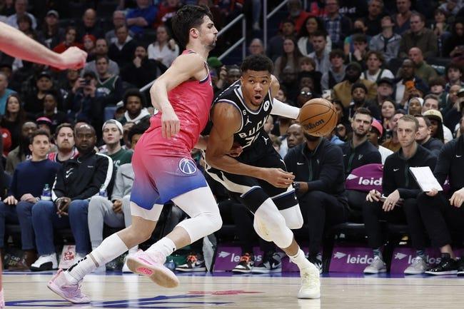 密尔沃基雄鹿队对阵华盛顿奇才队 4/4/23 - NBA推荐和预测