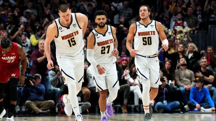 掘金队让约基奇、穆雷、AG、KCP参加对森林狼的比赛