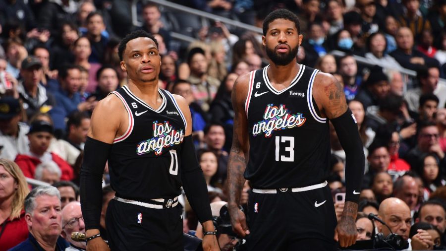 NBA同场竞技的赔率和预测,支持保罗-乔治、拉塞尔-威斯布鲁克和快船队的进攻