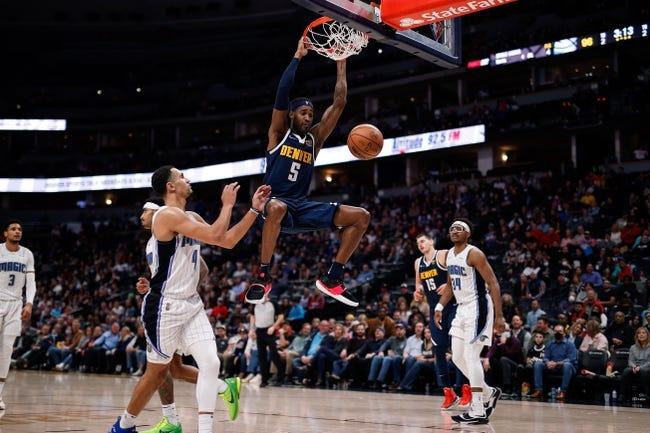 奥兰多魔术队对阵丹佛掘金队 1/15/23 - NBA推荐和预测