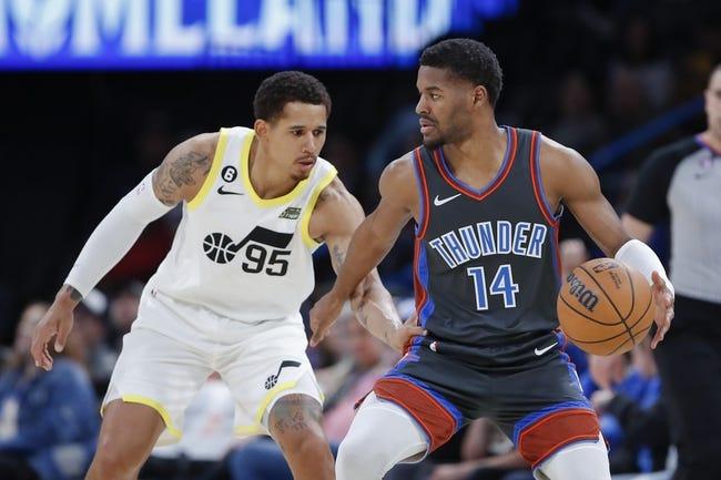犹他爵士队对阵俄克拉荷马城雷霆队 3/5/23 - NBA竞猜与预测