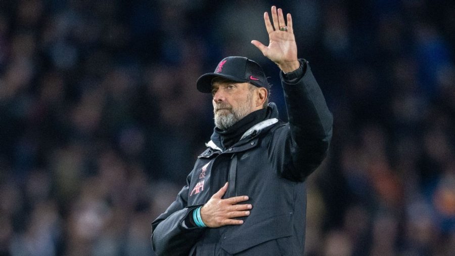 克洛普抨击利物浦的表现是史上最差的