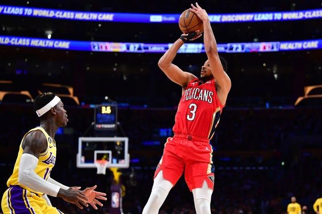 洛杉矶湖人队对阵新奥尔良鹈鹕队 3/14/23 - NBA推荐和预测