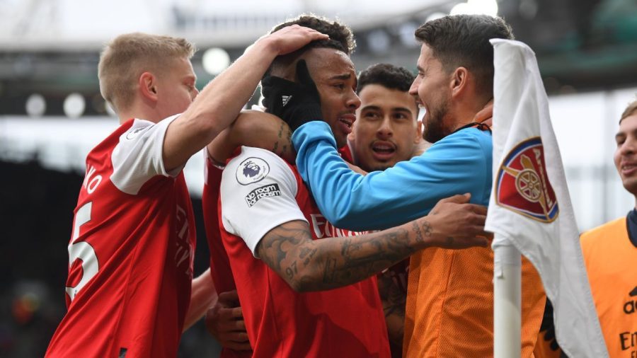 阿尔特塔对耶稣6个月来的第一个进球感到高兴