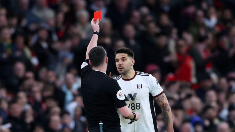 富勒姆的米特罗维奇因曼联事件被指控