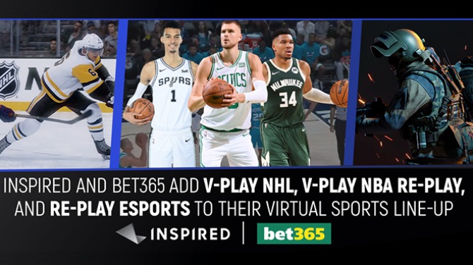 Inspired Entertainment与bet365合作推出三款全新虚拟体育游戏