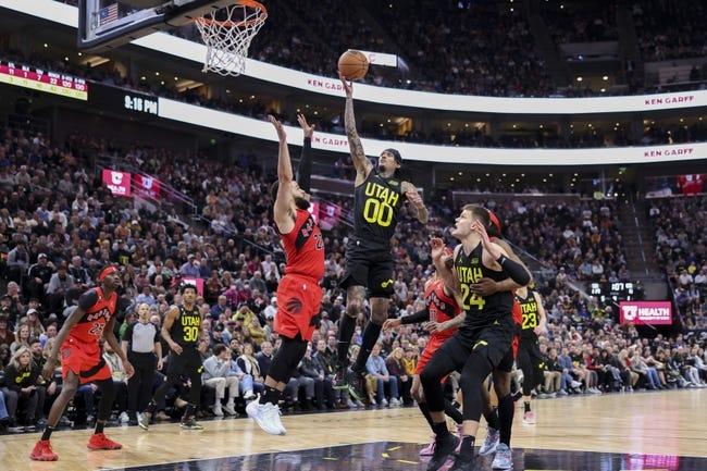 犹他爵士队对阵多伦多猛龙队 2/10/23 - NBA推荐和预测