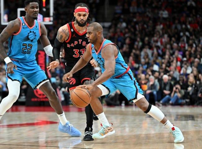 多伦多猛龙队对阵菲尼克斯太阳队 1/30/23 - NBA推荐和预测