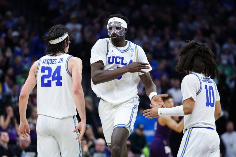 冈萨加大学对阵加州大学洛杉矶分校的赔率、盘口和预测：甜蜜16强对决