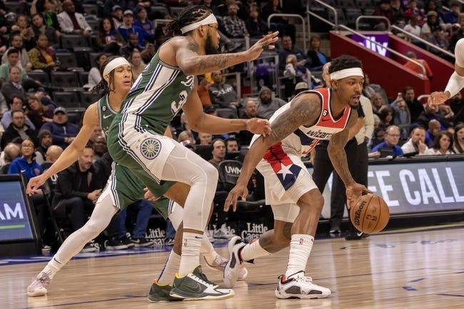 底特律活塞队对阵华盛顿奇才队 3/14/23 - NBA推荐和预测