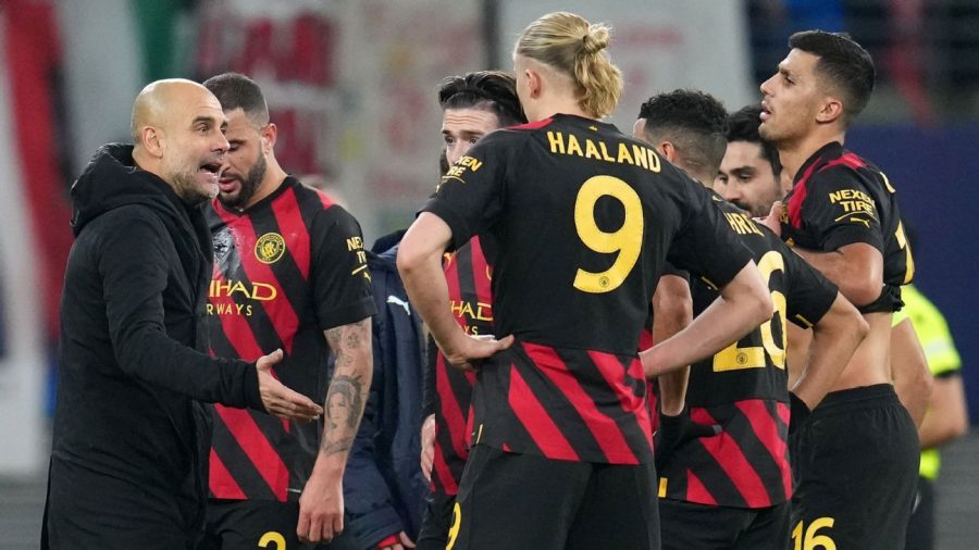 佩普不高兴曼城在平局后 