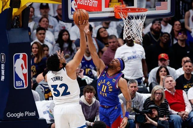 明尼苏达森林狼队对阵丹佛掘金队 4/19/23 - NBA推荐和预测