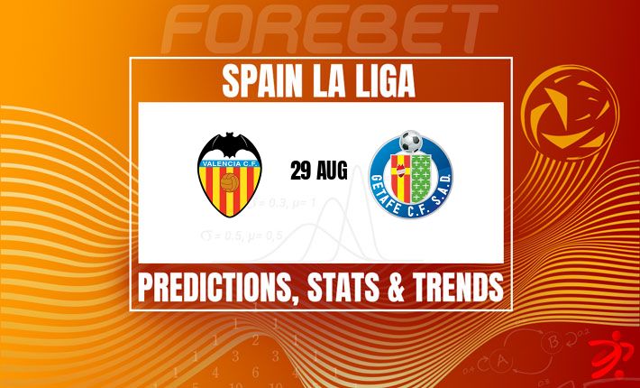 瓦伦西亚主场迎战赫塔菲 | 统计趋势与分差决定梅斯塔利亚球场对决