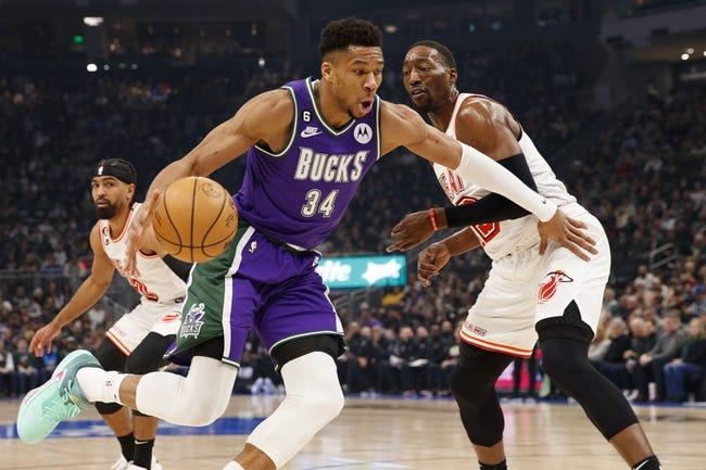 迈阿密热队对阵密尔沃基雄鹿队 4/16/23 - NBA竞猜和预测