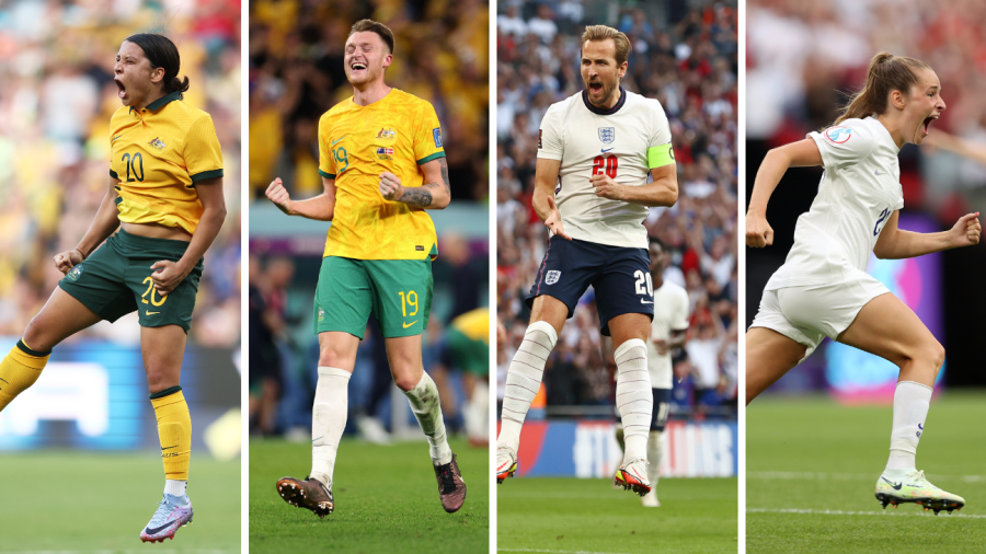 英格兰将在伦敦与足球队、马蒂尔达队比赛