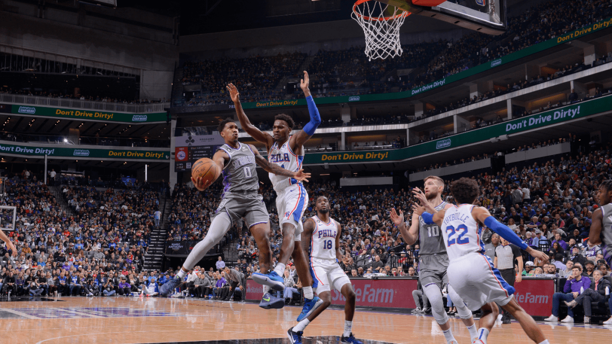 匮乏的六人队在狂胜国王队的过程中挡住了光束，完成了完美的客场之旅