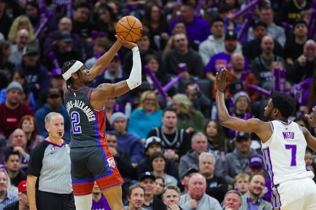 萨克拉门托国王队对阵俄克拉荷马城雷霆队 2/26/23 - NBA竞猜和预测