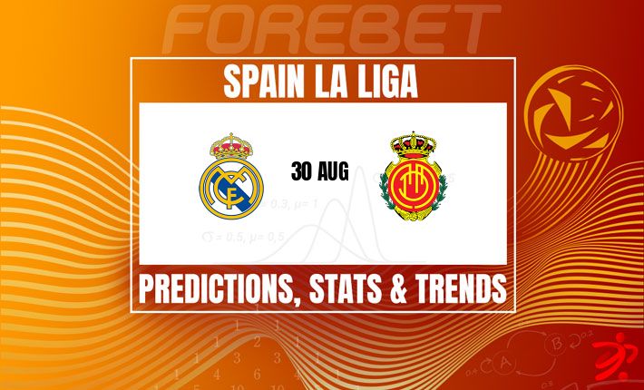 皇家马德里力争在伯纳乌球场延续对阵状态低迷的马洛卡的统治地位