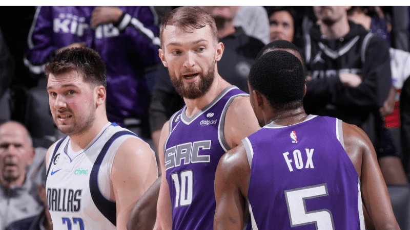 NBA西部季后赛图片： 国王队获得前四名种子,小牛队现在预计将在抽签中完成