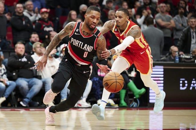 波特兰开拓者队对阵亚特兰大老鹰队 3/3/23 - NBA推荐和预测