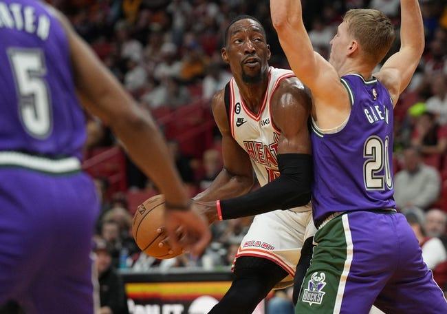 迈阿密热火队对阵密尔沃基雄鹿队 2/4/23 - NBA推荐和预测