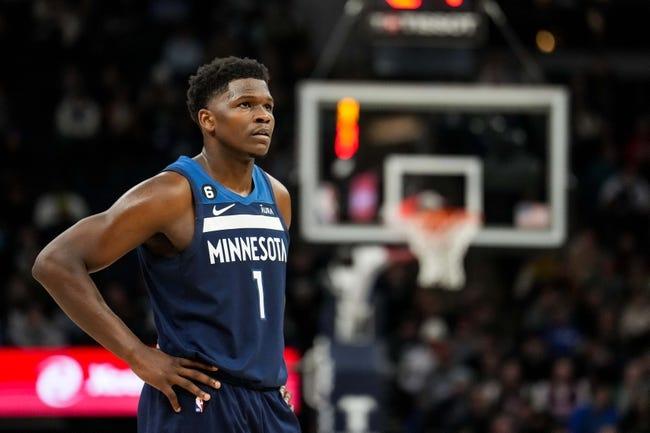 波特兰开拓者队对明尼苏达森林狼队 4/2/23 - NBA推荐和预测