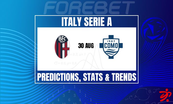 博洛尼亚将迎战意甲第二轮的卡尔奇奥·科莫