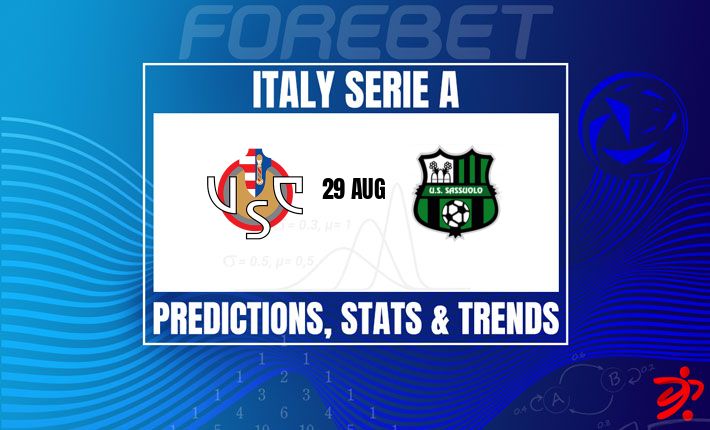 克雷莫内塞力争在意甲联赛中延续对萨索洛的不败战绩