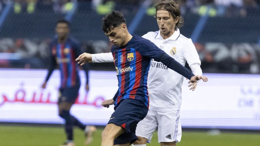 皇马和巴萨将在国王杯半决赛中对决