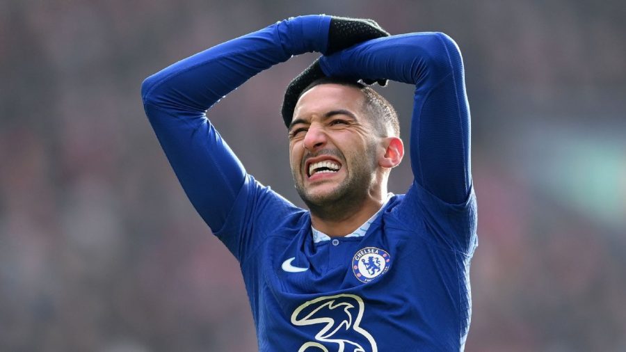 消息人士透露 齐耶赫租借取消,PSG指责切尔西