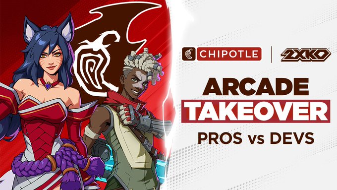 2XKO携手Chipotle举办职业选手对开发者表演赛