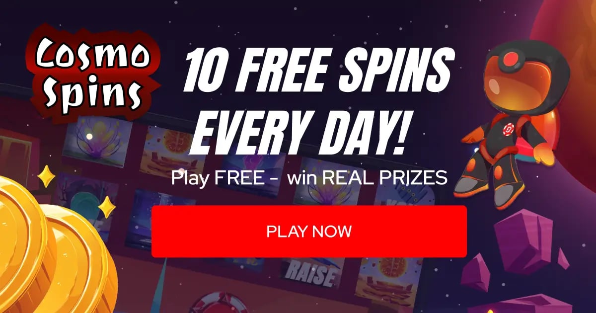 Gambling.com推出全新免费老虎机游戏《宇宙旋转》