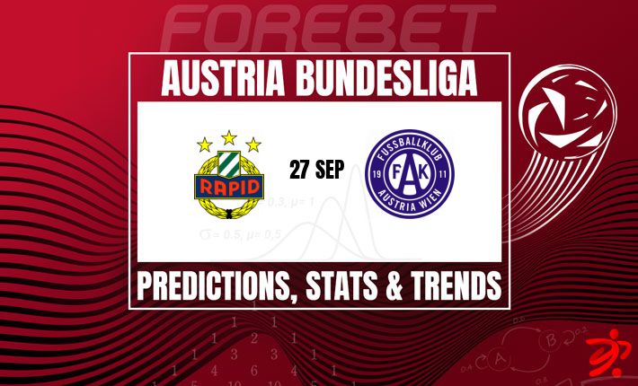 维也纳快速力争延续德甲德比对阵维也纳奥地利的统治地位