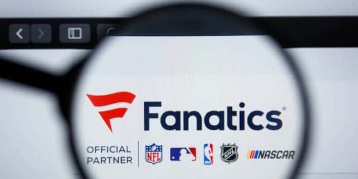 Fanatics押注体育博彩作为未来收入来源