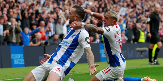 布莱顿 - 格里姆斯比镇，预测，投注技巧，赔率1.480，主队半全场获胜