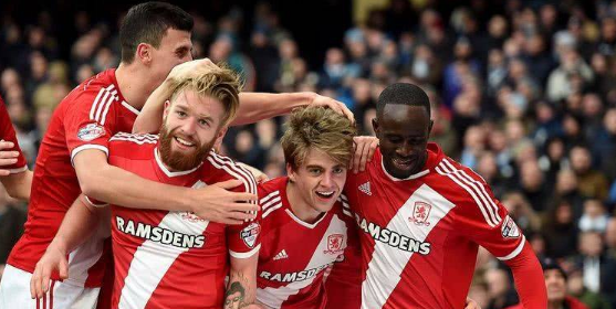 米德尔斯堡 对 雷丁，投注技巧，预测，主队2.46赔率零封对手获胜