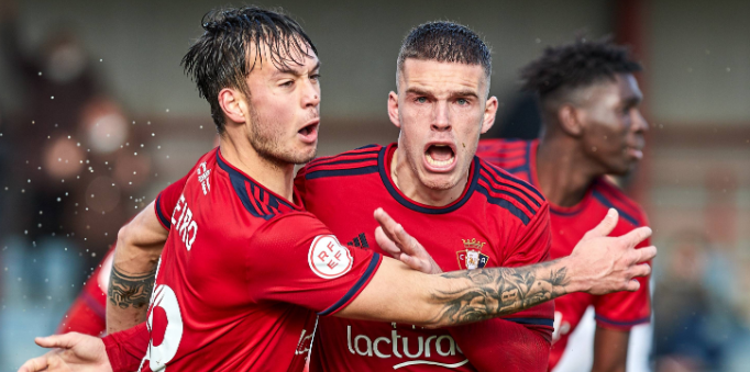 奥萨苏纳 对 塞尔塔维戈，投注技巧，预测，客队2.87赔率获胜