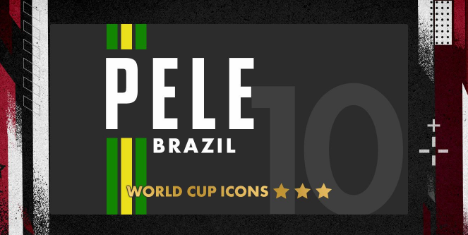 世界杯球星贝利，唯一一个赢得3次世界杯的球员