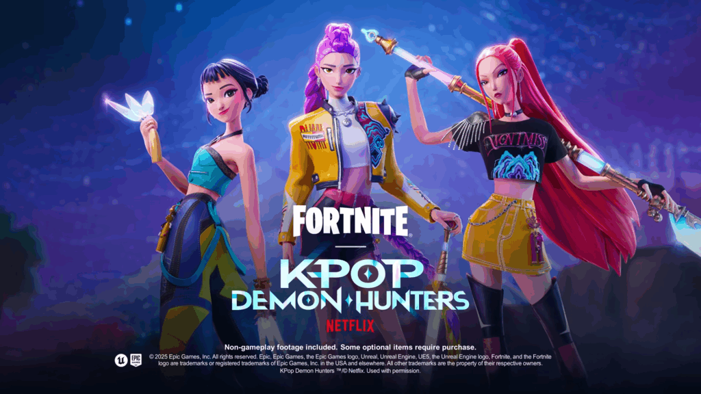 《堡垒之夜》x KPop《恶灵猎人》联动将于10月2日上线