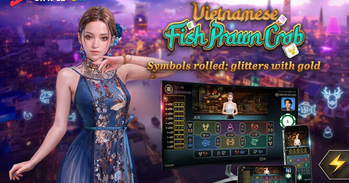 SimplePlay推出全新桌面游戏 | 《越南鱼虾蟹》