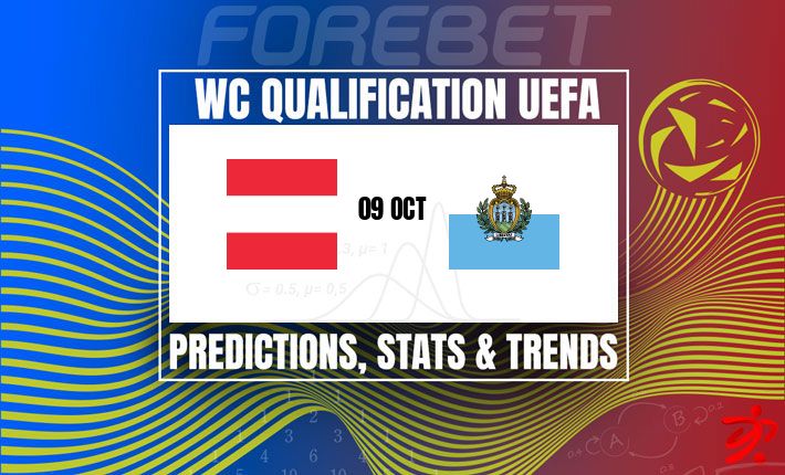 奥地利vs圣马力诺 | 实力鸿沟昭示H组头名之争