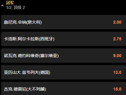 188金宝博-2025美网男单赔率